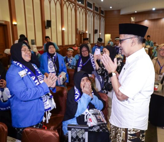 Sebanyak 391 Jemaah Haji Perdana Embarkasi Jakarta – Pondok Gede Berangkat