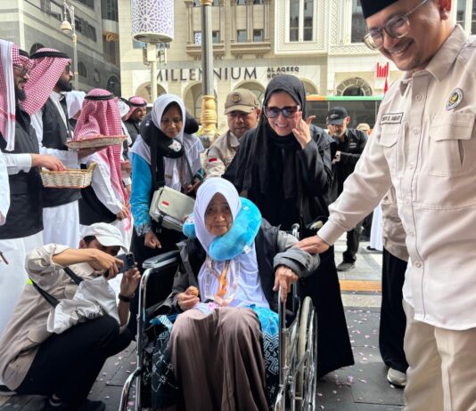 Hampir 6.000 Jemaah Haji Indonesia Tiba di Bandara Internasional Pangeran Mohammad bin Abdulaziz