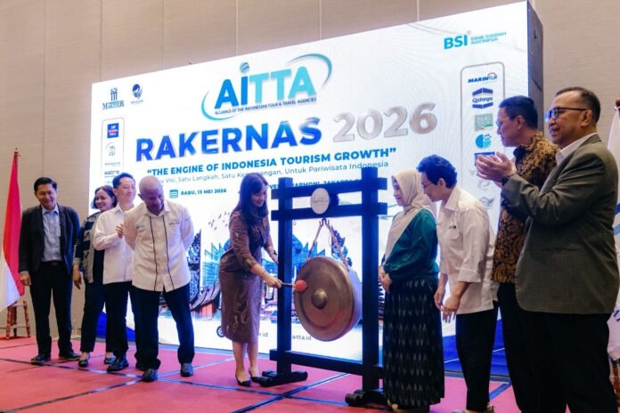 FOTO 14 Mei_Pembukaan Rapat Kerja Nasional (Rakernas) Alliance of the Indonesian Tour and Travel Agencies (AITTA) Tahun 2026.