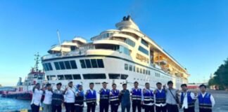 Pelni Sukses Layani Keagenan Kapal Pesiar MV Odyssey Berbendera Bahamas di Indonesia