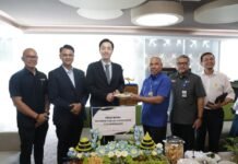 Kemenhub Serahkan Sertifikat Tipe Validasi Drone Kargo HY100