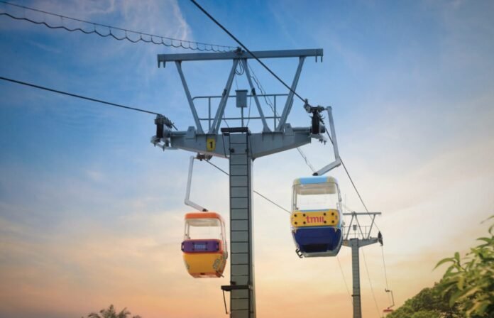 FOTO 31 Mei_Ilustrasi kereta gantung. (dok. tamanmini.com)
