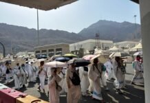 Seluruh Jemaah Haji Indonesia Telah Tinggalkan Mina