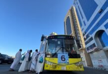 Layanan Bus Sholawat Siap Layani Jemaah 24 Jam di Makkah