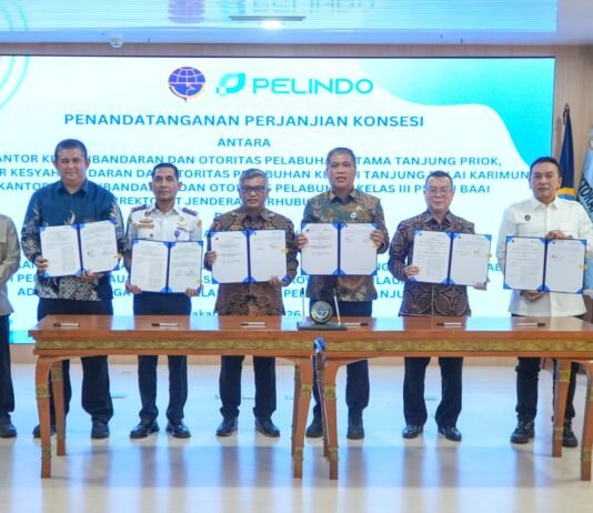 Kemenhub Tandatangani Dua Perjanjian Konsesi Strategis dengan PT Pelindo