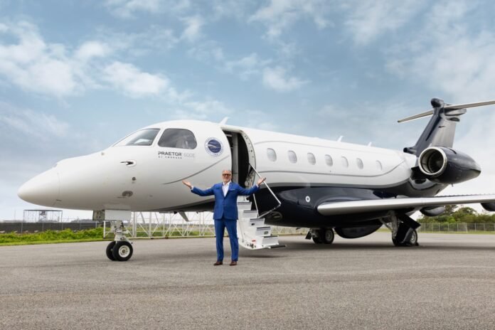 FOTO 7 Mei_Praetor 600E memperkenalkan Smart Window™ dari Embraer. dok. embraer