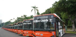 Angkutan DAMRI Operasikan 316 Unit Bus Listrik