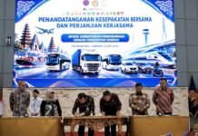 BPSDM Perhubungan MoU dengan Sembilan Pemda Jawab Tantangan Transportasi Masa Depan