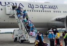 Sebanyak 65.446 Jemaah Haji Telah Tiba di Tanah Air