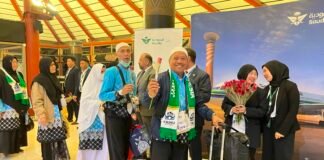 Sebanyak 76.829 Jemaah Haji Indonesia Tiba Sampai dengan 13 Juni 2026