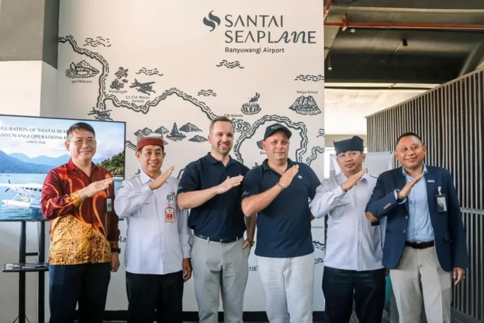 FOTO 23 Juni_Peresmian pangkalan operasi baru Santai Seaplane di Kabupaten Banyuwangi, Provinsi Jawa Timur. dok. istimewa