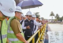 Groundbreaking Dermaga II dan Peningkatan Kapasitas Dermaga I Tanjung Kalian Dorong Konektivitas