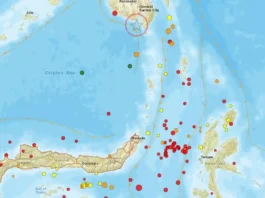 Gempa Bumi Magnitudo 7,7 Berpotensi Tsunami di Sulawesi Utara
