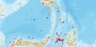 Gempa Bumi Magnitudo 7,7 Berpotensi Tsunami di Sulawesi Utara
