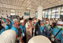 Kemenhaj Apresiasi Kelompok Terbang Jemaah Haji yang Pulang Utuh dan Tertib