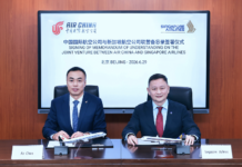 Air China dan Singapore Airlines Tandatangan MoU Pererat Kerja Sama Komersial
