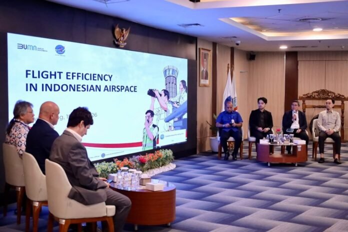 FOTO 20 Juli_Kegiatan National Aviation Fuel Efficiency Forum (NAFEF) 2026 di Kantor Pusat AirNav Indonesia, Tangerang, Banten. dik. airnavindonesia