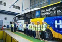 Kementerian ESDM Luncurkan Bus Hidrogen Diesel dan Koridor Hijau Jakarta – Patimban
