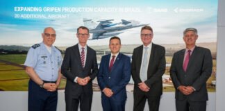 Embraer dan Saab Tandatangani Perjanjian Produksi Tambahan 20 Pesawat Gripen