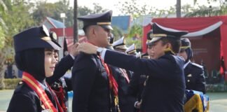 Kemenhub Wisuda 332 Perwira Transportasi di Palembang