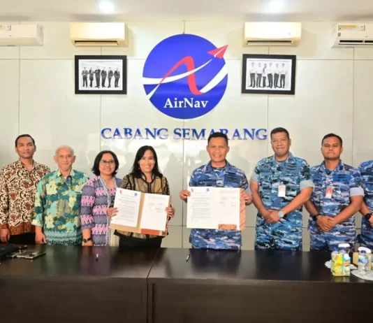 AirNav Indonesia Cabang Semarang dan Lanud JB Soedirman Tandatangani LOCA