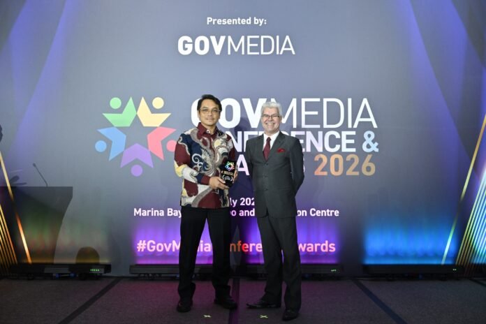 FOTO 9 Juli_Saat acara GovMedia Conference & Awards 2026 yang digelar di Singapura. dok. kemenhub1