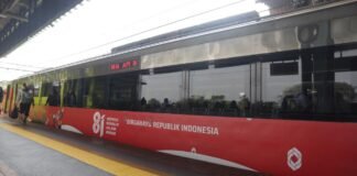 KAI Hadirkan Livery HUT ke-81 RI di Sejumlah Perjalanan Kereta Api