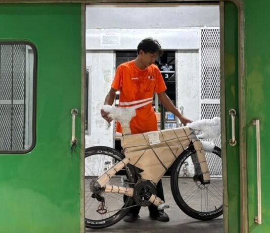 Pengiriman Sepeda KAI Logistik Meningkat 30%