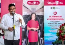 Bandara Kualanamu Resmi Terbangkan Wings Air Rute ke Madina