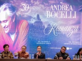 Dampak Ekonomi Konser Romanza 30th Anniversary World Tour Andrea Bocelli Capai Rp792 Miliar