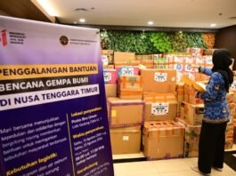 Kemenhub Salurkan Bantuan Kemanusiaan Dukung Pemulihan Masyarakat Terdampak Gempa NTT