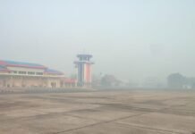 Asap Karhutla Terpantau Kemenhub terhadap Operasional Penerbangan