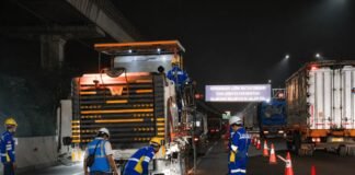 Jasa Marga Terus lakukan Pekerjaan Preservasi Jalan Tol