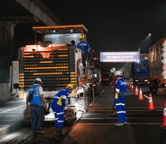 Jasa Marga Terus lakukan Pekerjaan Preservasi Jalan Tol