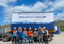 Kemenhub dan PT Meratus Salurkan Bantuan Kemanusiaan Dukung Pemulihan NTT