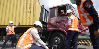 Pelindo Terminal Petikemas dan Pelindo Regional 3 Gelar Uji Emisi