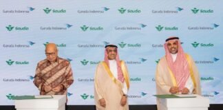 Garuda Indonesia dan Saudia Sepakat Joint Business