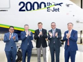 Embraer Rayakan Pengiriman Pesawat E-Jet ke-2.000