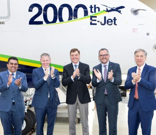 Embraer Rayakan Pengiriman Pesawat E-Jet ke-2.000