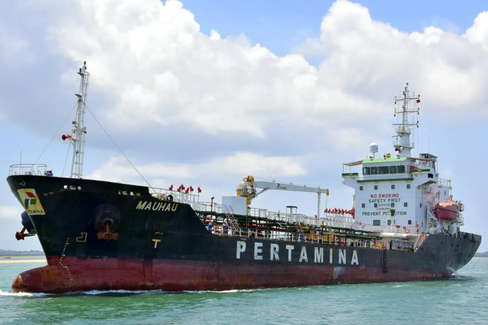 FOTO 13 Sept_Kapal tanker MT Mauhau milik PT Pertamina Patra Niaga. dok. marinetraffic.com INI INI