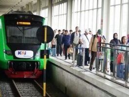 KAI Bandara Catat Pertumbuhan Penumpang KA YIA PSO