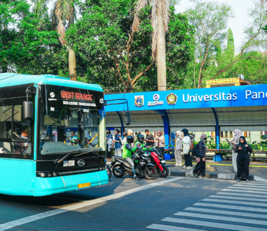 Transjakarta Resmi Operasikan Halte Universitas Pancasila Pascarevitalisasi