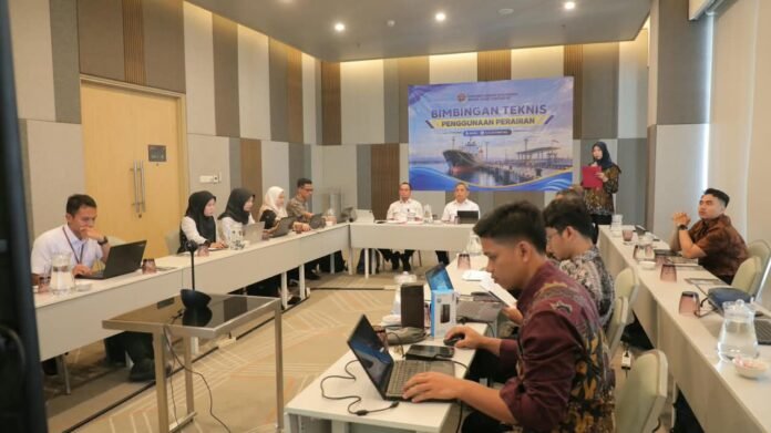 FOTO 16 Sept_Kegiatan Bimbingan Teknis (Bimtek) Penggunaan Perairan di Jakarta. dok. hublakemenhub