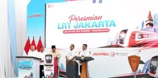 Presiden Resmikan LRT Jakarta Lintas Kelapa Gading – Manggara