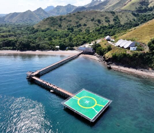 Heliport The Golo Mori Perkuat Akses Wisata Premium Labuan Bajo