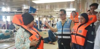 Kemenhub Perkuat Kesiapan Awak Kapal Pelni Hadapi Situasi Darurat Melalui Workshop Safety Training