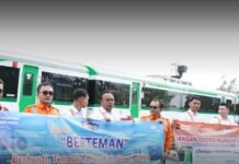 KAI Bandara Sosialisasikan Keselamatan Perjalanan Kereta Api di Perlintasan Sebidang Wates
