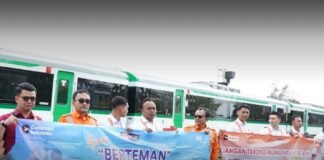 KAI Bandara Sosialisasikan Keselamatan Perjalanan Kereta Api di Perlintasan Sebidang Wates