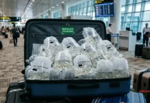 Barantin dan Petugas Gabungan Gagalkan Pengiriman 48.800 Ekor Benih Lobster di Bandara Juanda