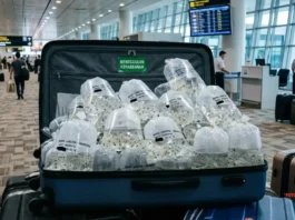 Barantin dan Petugas Gabungan Gagalkan Pengiriman 48.800 Ekor Benih Lobster di Bandara Juanda